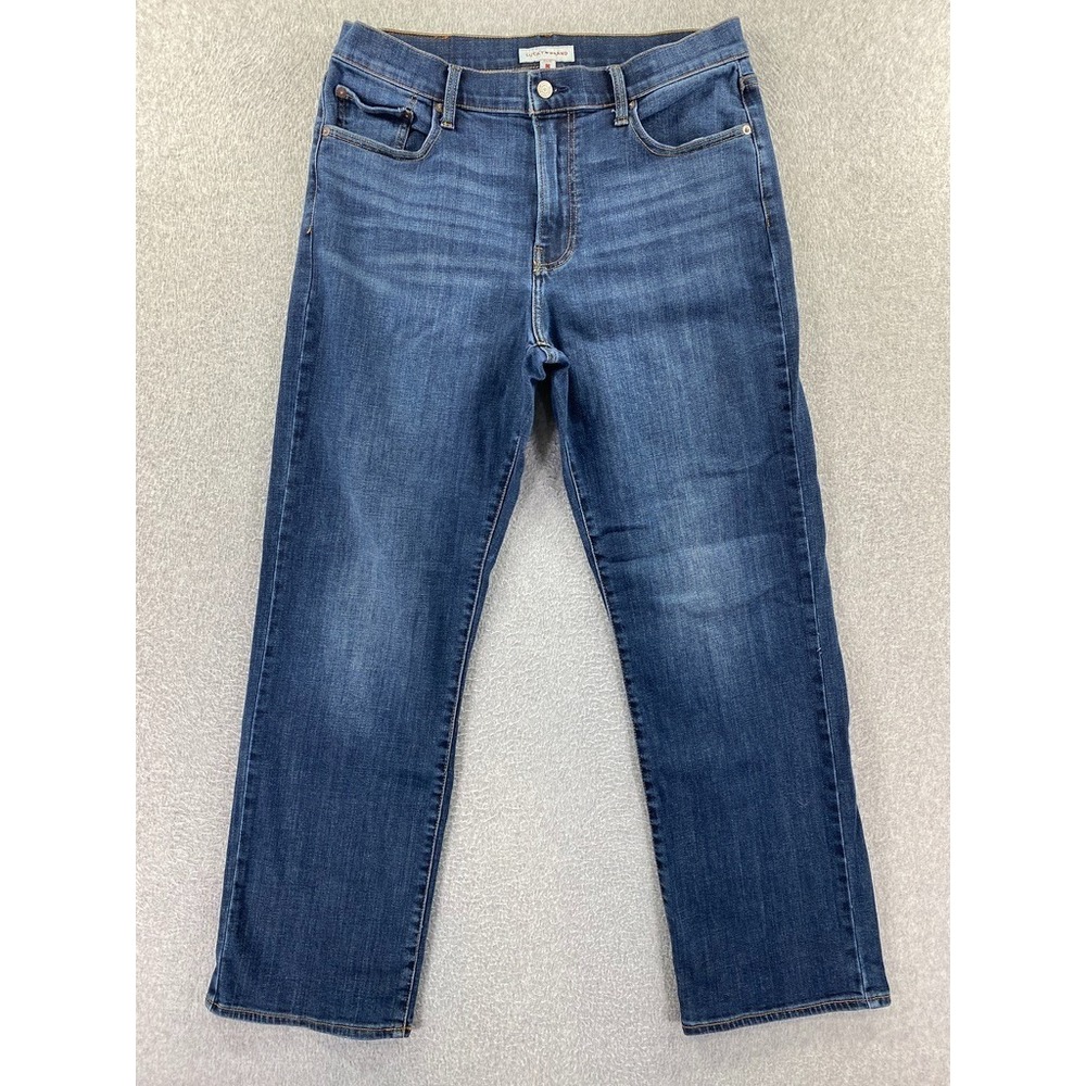 Lucky Brand Jeans Denim Mens 33X31 Medium Wash 181 Relaxed Straight Dungarees